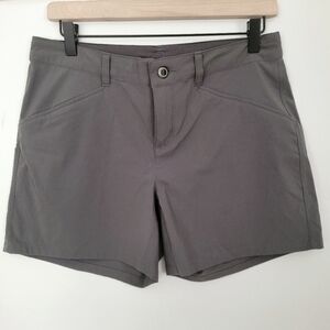 NWOT PATAGONIA Quandary Hiking Shorts 5" inseam Lightweight Pockets Gray  Size 6